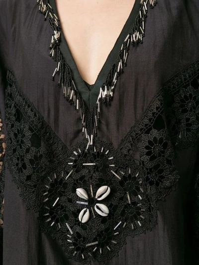 Giacobino Long-sleeved Dress In Black