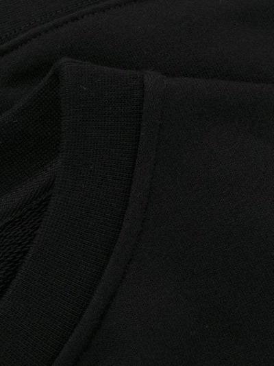 Shop Maison Margiela Knitted Jumper In 900  Black
