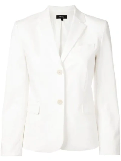 Shop Theory Clean Shrunken Jacket - White