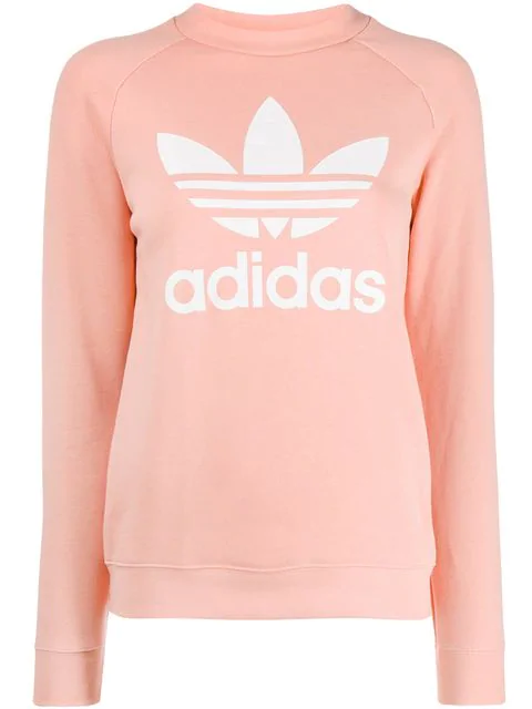 adidas pink and orange sweater