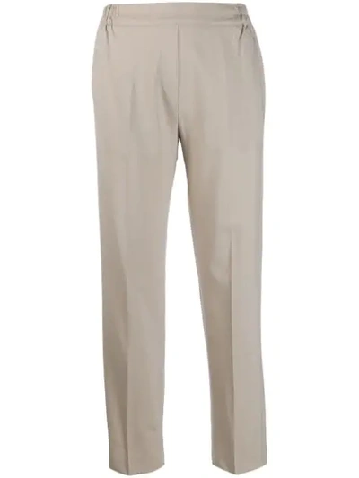 Shop Etro Formal Track Pants In Neutrals