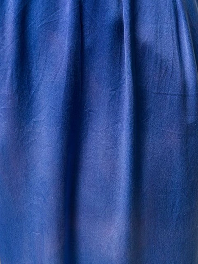 Shop Raquel Allegra Degradé Trousers In Blue