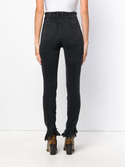 Shop Philosophy Di Lorenzo Serafini High-waisted Trousers - Black