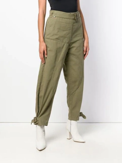 JW Anderson belted cotton trousers | nate-hospital.com