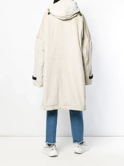 Shop Napa By Martine Rose Loose Puffer Jacket - Neutrals