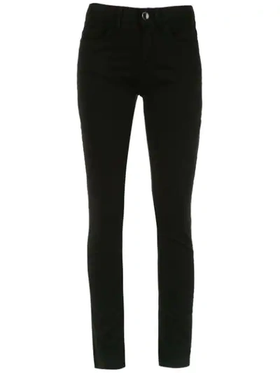 Shop Alcaçuz Gina Skinny Trousers In Black