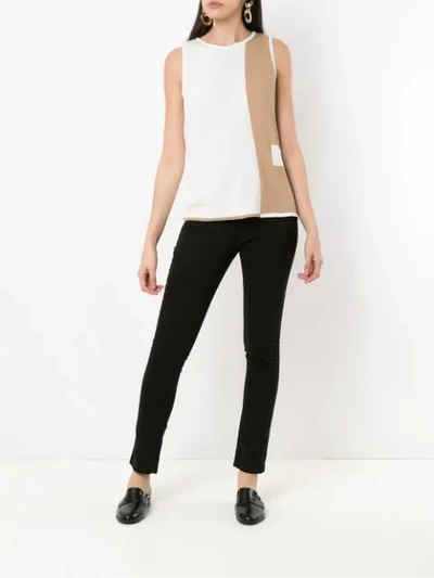 Shop Alcaçuz Gina Skinny Trousers In Black