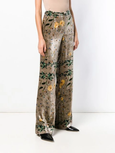 AILANTO HIGH RISE PALAZZO TROUSERS - 中性色