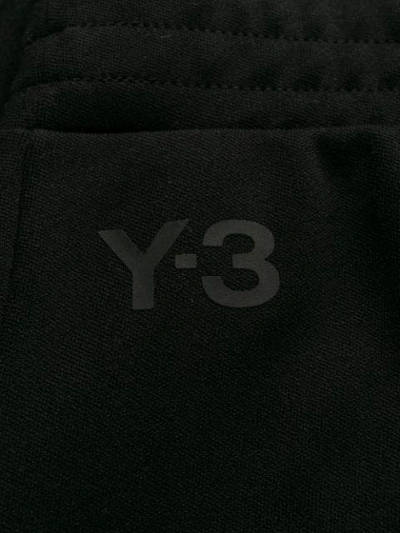 Shop Y-3 Tailored-style Track Pants In Black