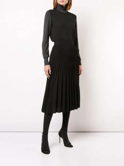 AKRIS TURTLENECK JUMPER - 黑色