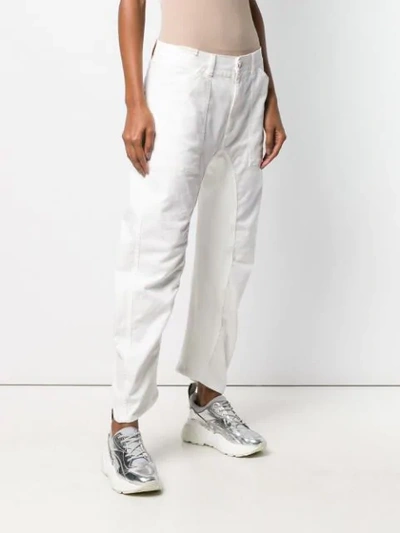 Shop Stella Mccartney Xenia Jeans In 9110 Organic White