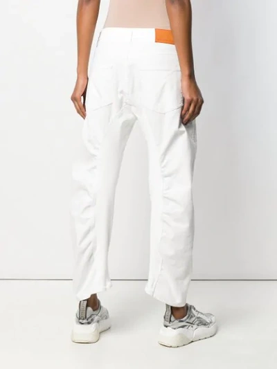 Shop Stella Mccartney Xenia Jeans In 9110 Organic White