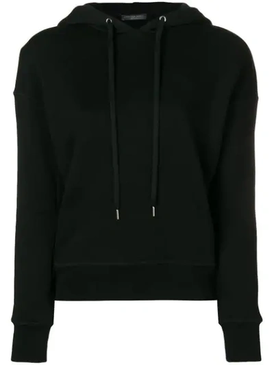 Shop Alexander Mcqueen Regular Hoodie In Black