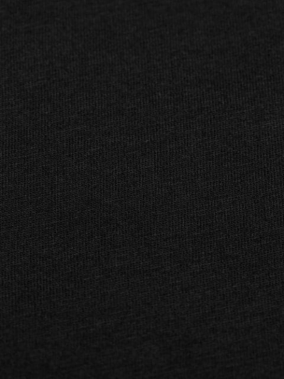 Shop Valentino Vltn Longline T-shirt In Black