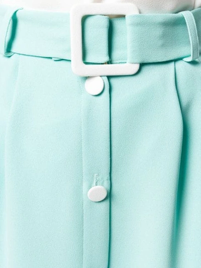 Shop Edeline Lee Telluride Skirt In Blue