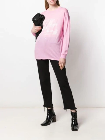 Shop Adaptation Graphic Print T In Pink