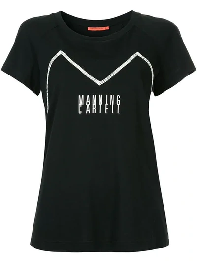 Shop Manning Cartell Almost Famous T-shirt In Black