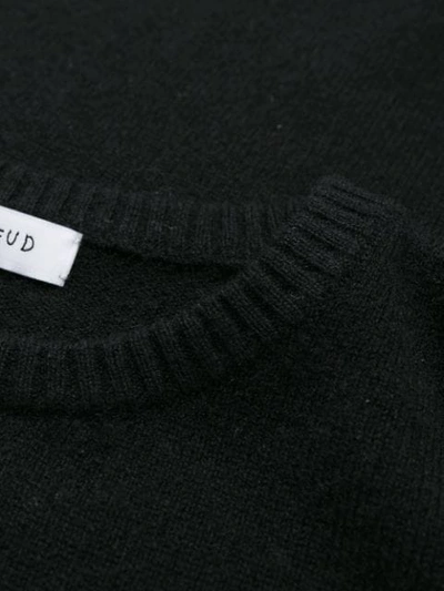 Shop Bella Freud Pretty Things Cashmere Jumper In Black