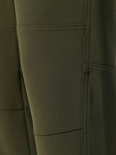 Shop P.a.r.o.s.h Elasticated Cuff Trousers In Green