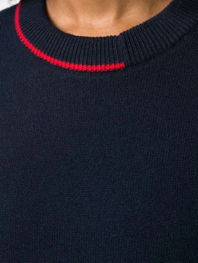 Pringle Of Scotland Loose-fit Cashmere Sweater In Blue