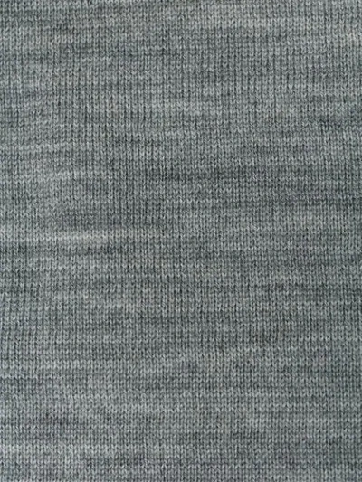 Shop Chloé Rollkragenpullover Mit Gewellten Details In Grey