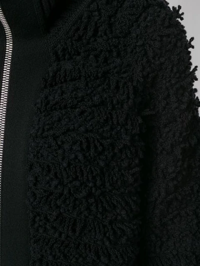 Givenchy Textured Wool-blend Jacket In Black