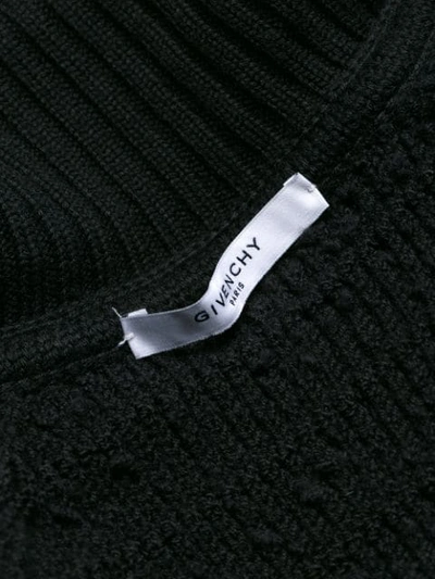 Givenchy Textured Wool-blend Jacket In Black