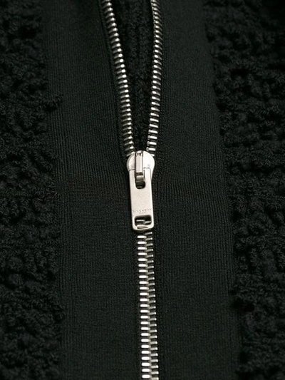 Givenchy Textured Wool-blend Jacket In Black