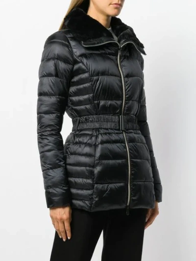Shop Save The Duck Puffer Jacket In Black