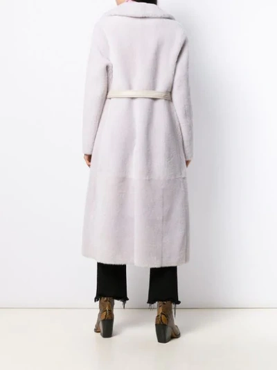 BLANCHA REVERSIBLE BELTED COAT 