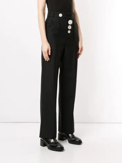 Shop Acler Lynne Trousers In Black