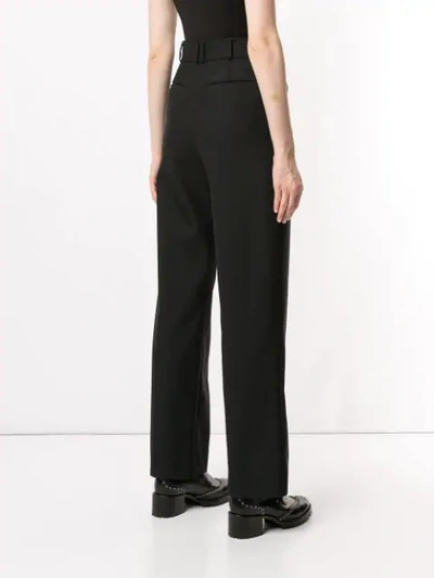 Shop Acler Lynne Trousers In Black