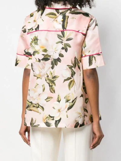 Shop F.r.s For Restless Sleepers Floral Shirt In Pink