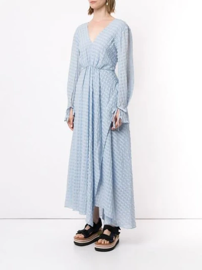 Shop 3.1 Phillip Lim / フィリップ リム Flared Maxi Dress In Blue