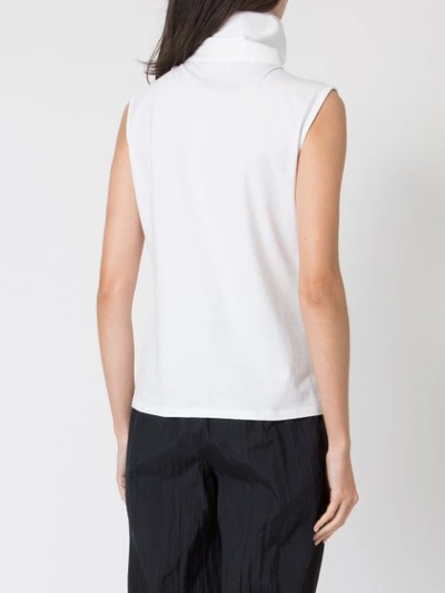 Shop Aalto Button Up Vest - White