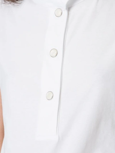 Shop Aalto Button Up Vest - White