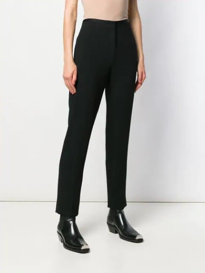 Shop Rag & Bone Tailored Straight Leg Trousers In Black