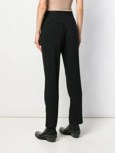 RAG & BONE TAILORED STRAIGHT LEG TROUSERS - 黑色