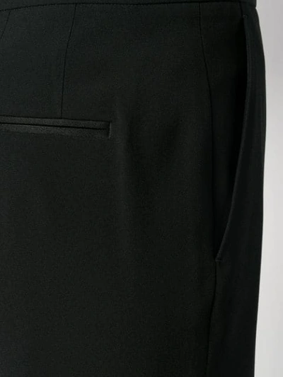 RAG & BONE TAILORED STRAIGHT LEG TROUSERS - 黑色