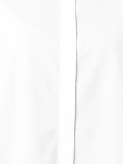 Shop Ports 1961 Band Collar Shirt In White