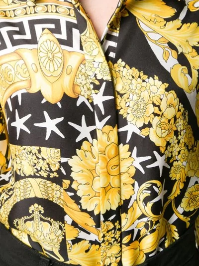 VERSACE BAROQUE STYLE SHIRT - 黑色