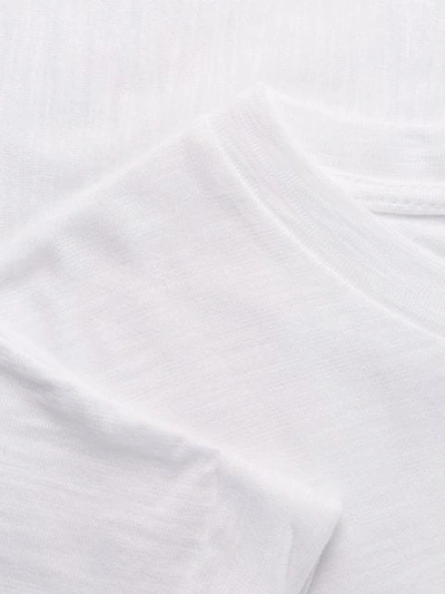 Shop Mc2 Saint Barth Sabine Embroidered T-shirt - White