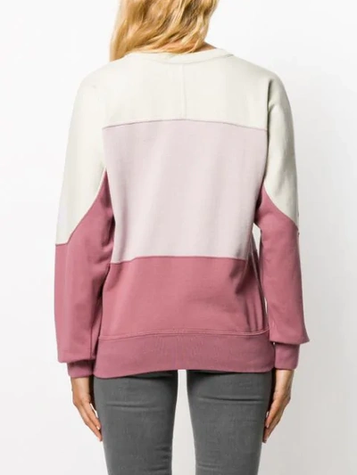 Shop Isabel Marant Étoile Gallian Logo Sweatshirt In Pink