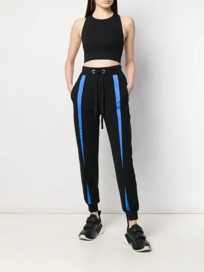 Shop No Ka'oi Drawstring Track Trousers In Black