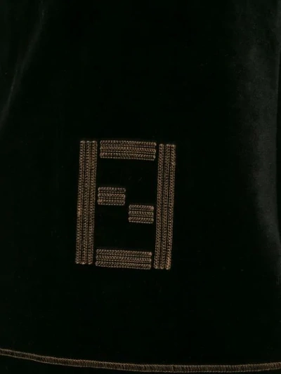 Pre-owned Fendi Long Sleeve Sweatshirt In Black