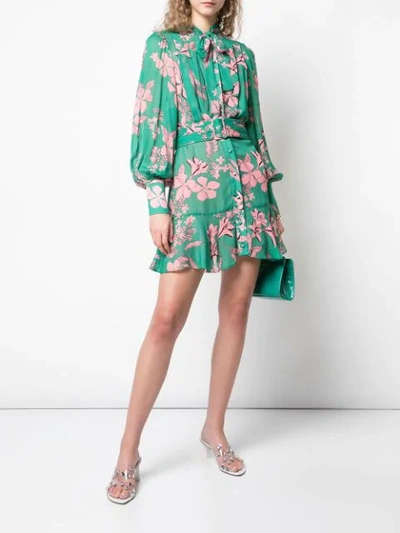 Shop Alexis Tisdale Mini Dress In Green