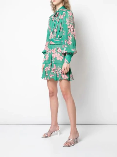 Shop Alexis Tisdale Mini Dress In Green