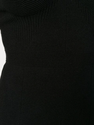 Shop Altuzarra Cut Out V-neck Sweater - Black