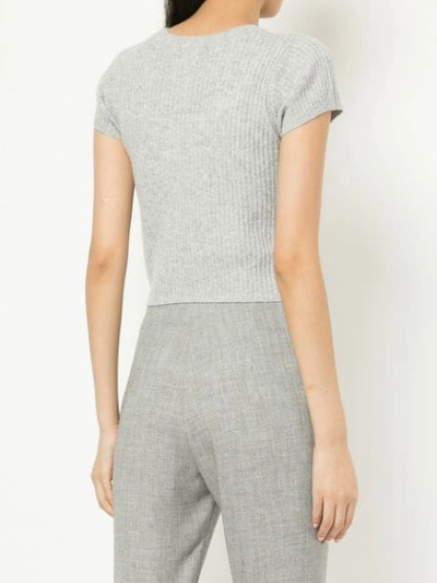 Shop Georgia Alice Little Knit Tee In Grey