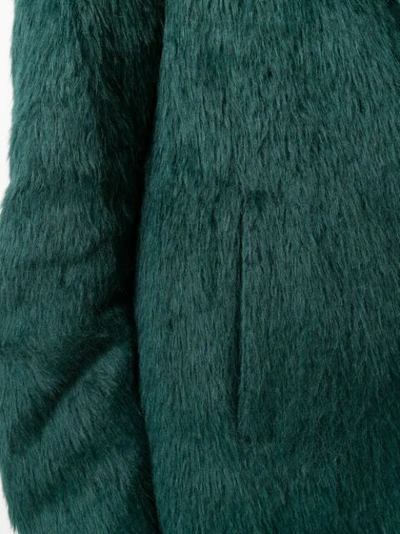 Shop Dorothee Schumacher Single Breasted Coat - Green